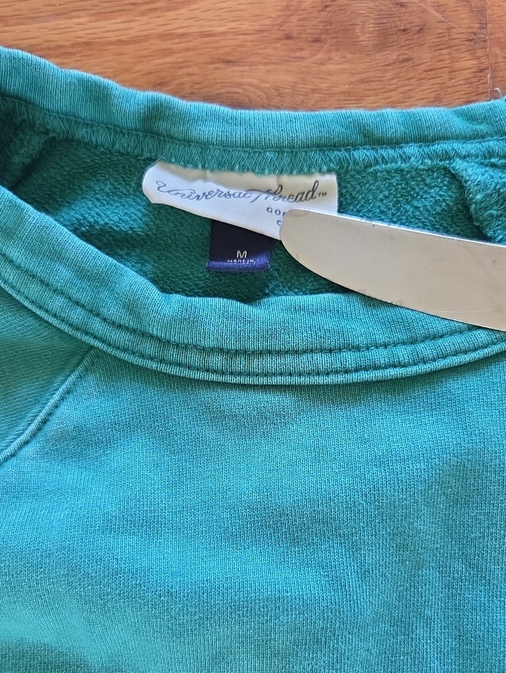 Universal Thread Teal Green Crewneck Sweatshirt Size Medium